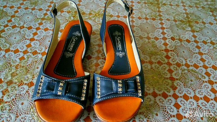 Босоножки новые, без каблука 36 размер