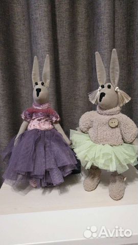 Кукла тильда заяц