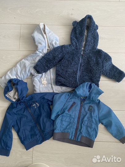 Пакет вещей на мальчика 74