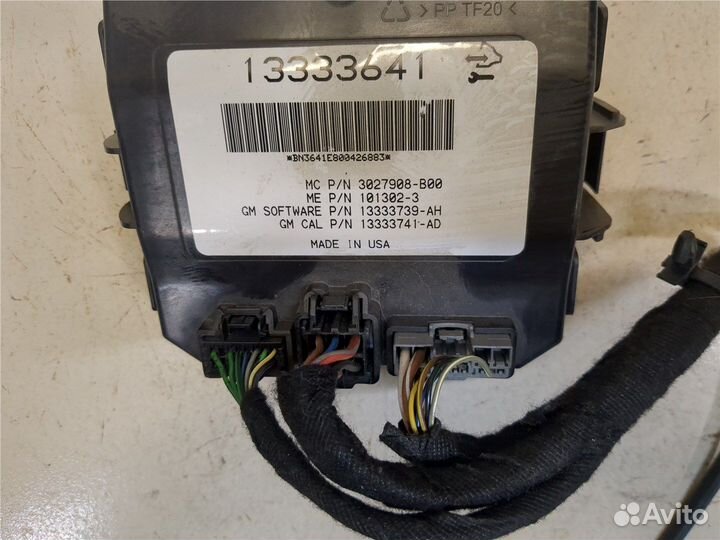 Блок управления дверьми Opel Insignia, 2010