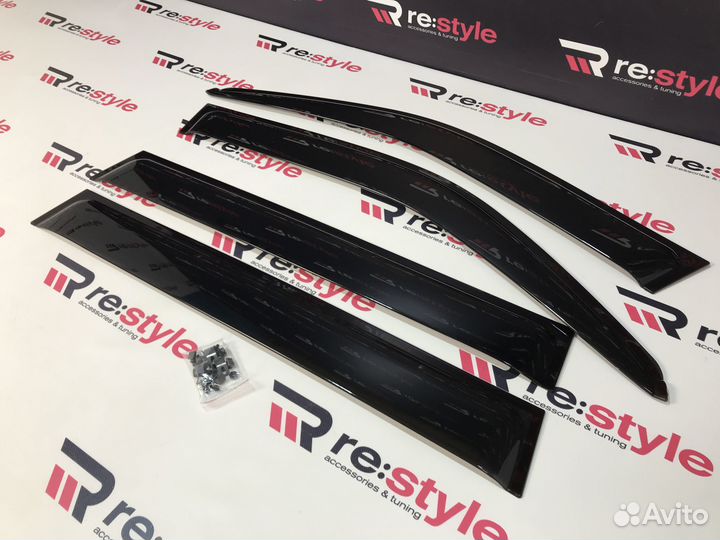 Ветровики Toyota Land Cruiser 100 / Lexus LX470 Ка