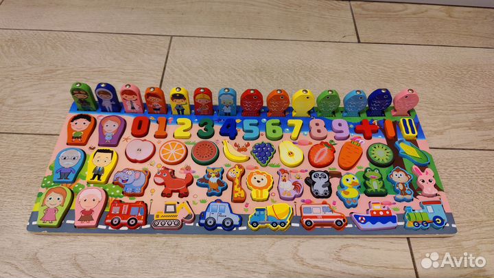 Деревянные игрушки пакетом