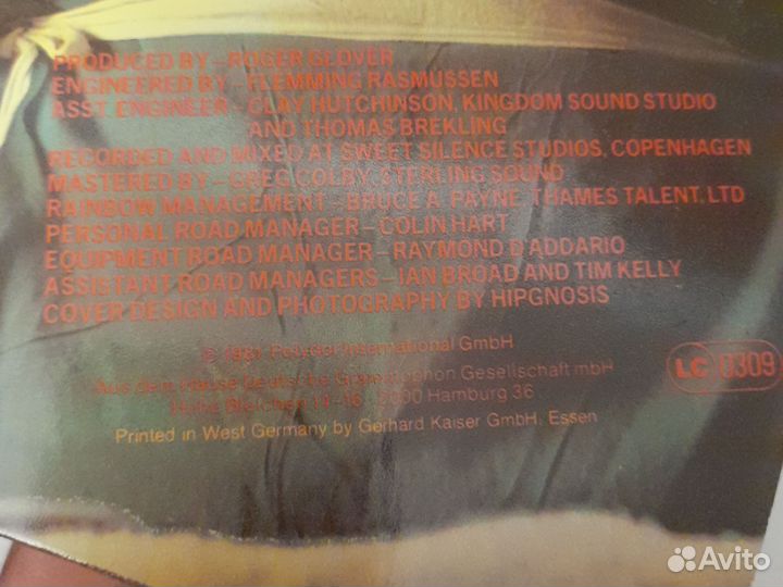 Rainbow 1981 germany nm