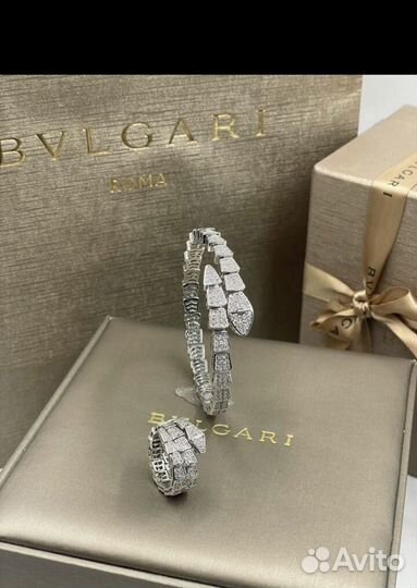 Браслет Bulgari змея