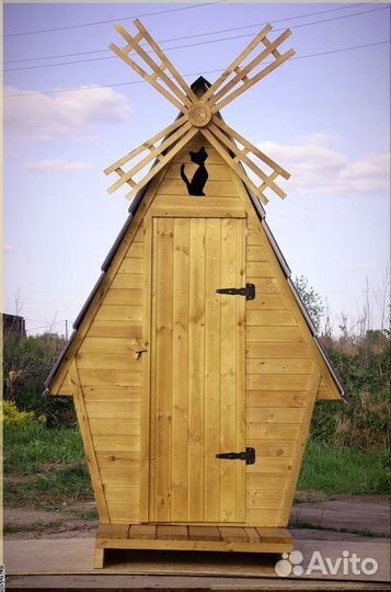 Уличный туалет Ч434