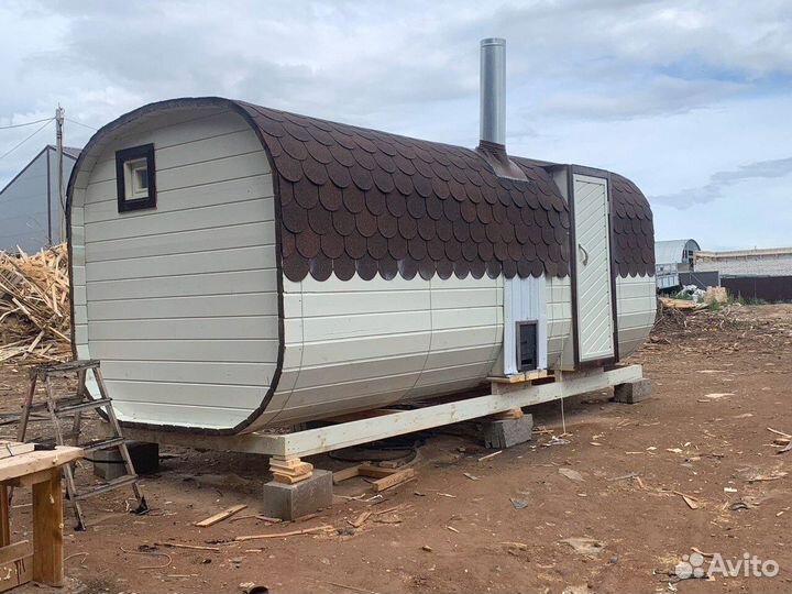 Баня-бочка от производителя