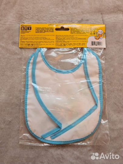 Слюнявчик новый Курносики