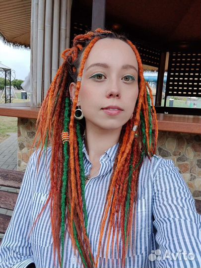 Де дреды заплетение