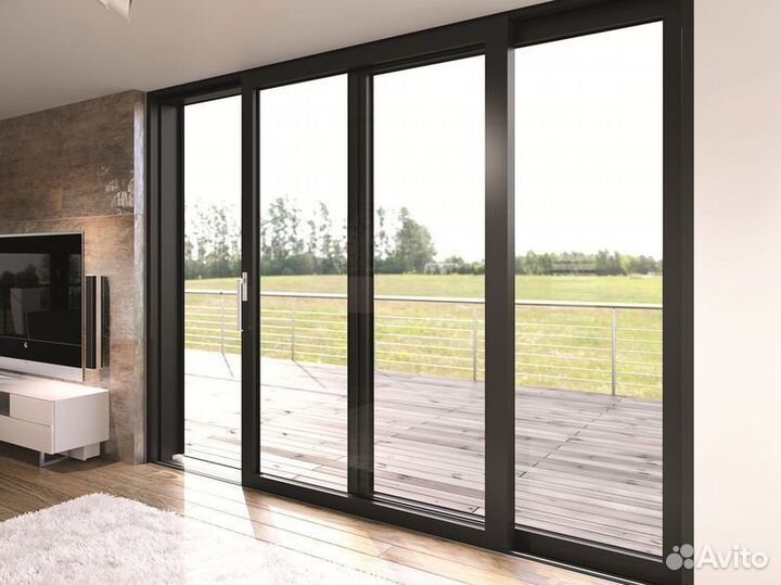 Панорамные и сдвижные двери