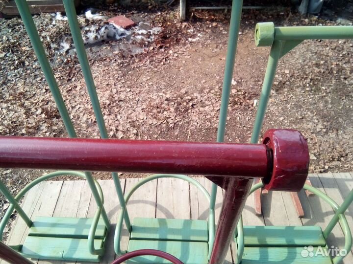 Садовые качели бу