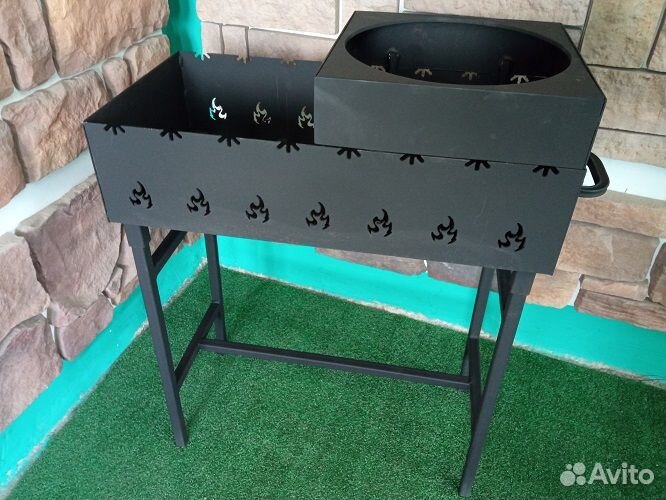 Мангал с подказанником