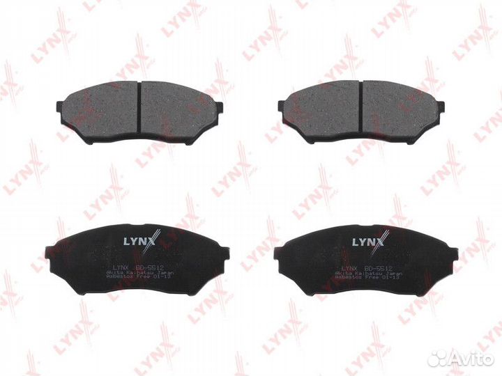 Колодки дисковые lynxauto BD-5512