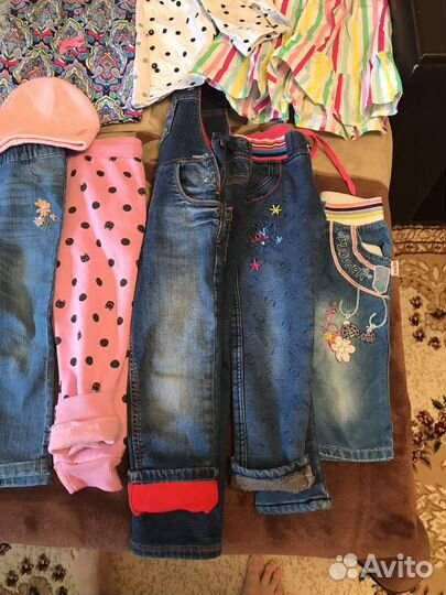 Вещи пакетом для девочки 3-4 года
