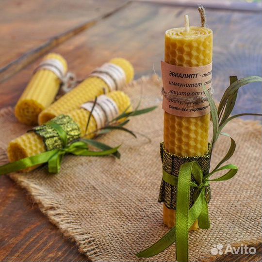 Ароматическая свеча Эвкалипт