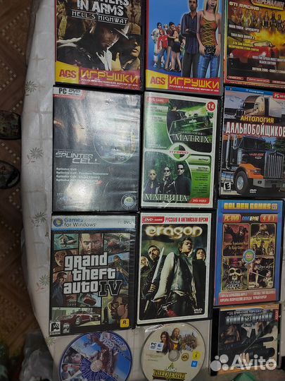 Компьютерные игры на DVD дисках