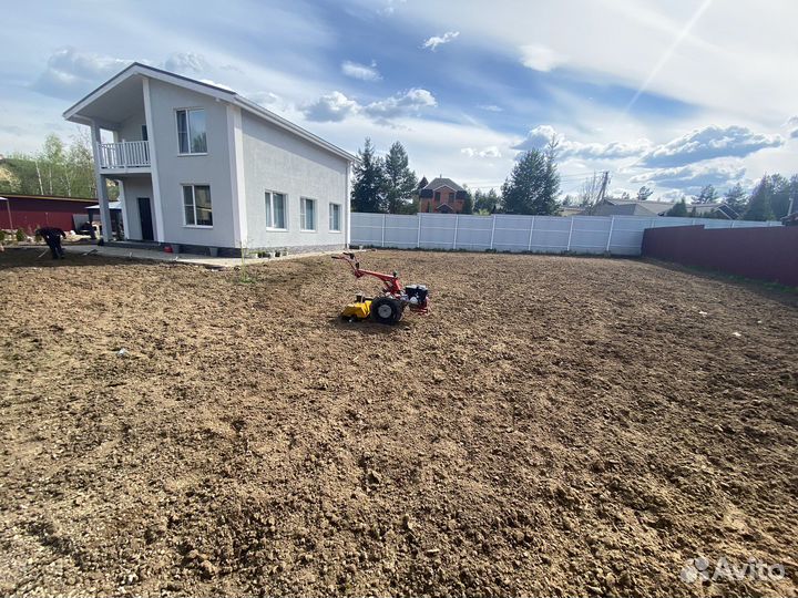 Вспашка земли