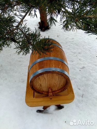 Бочка дубовая