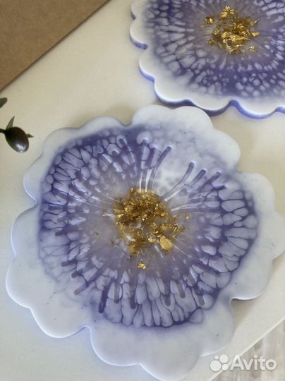 Костеры) Подстаканники из эпоксидной смолы