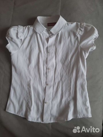 Школьная блузка р 128