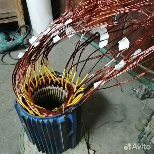 Перемотка электродвигателей водяных насосов