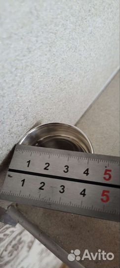 Стопка серебро