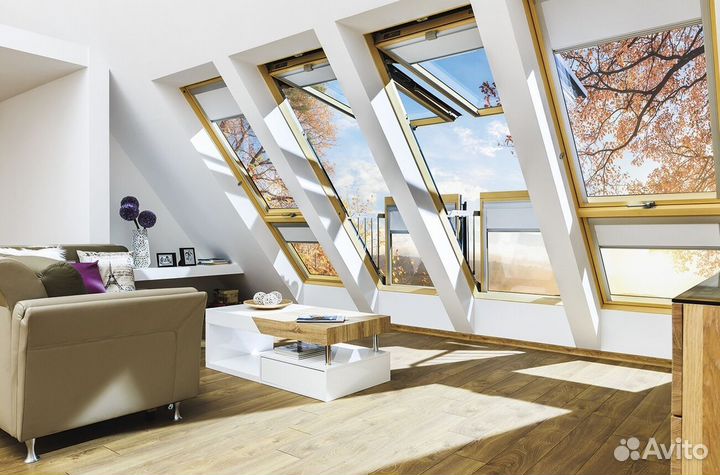 Мансардные окна бесплатный замер