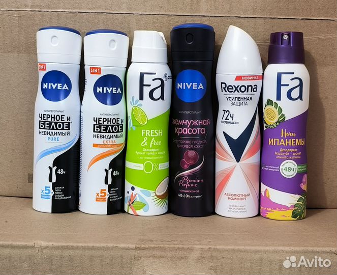 Дезодоранты женские: шариковые и аэрозоли