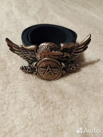 Кожаный ремень Belt Leather от Alpha Industries