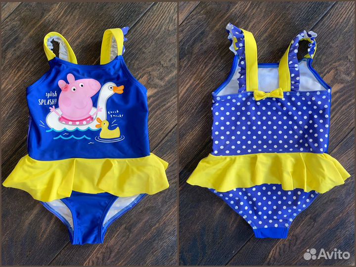 Слитные купальники 6 шт