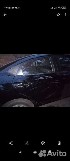 Дверь задняя правая Оригинал hyundai solaris 2018г