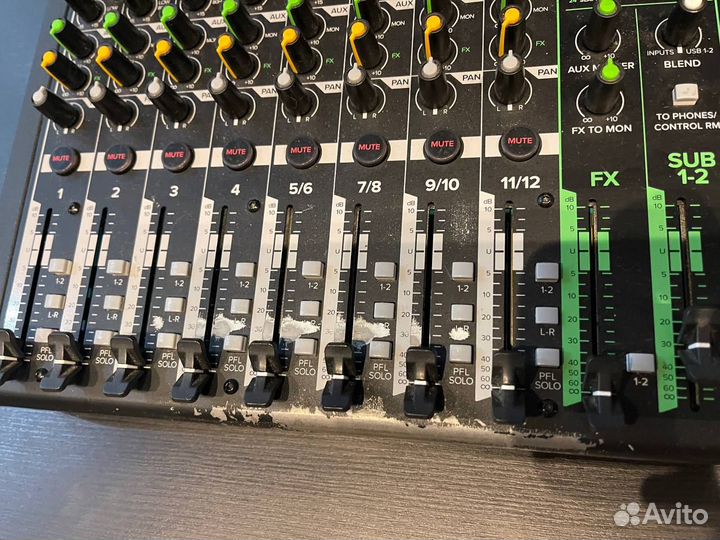 Аналоговый микшер Mackie ProFX12v3