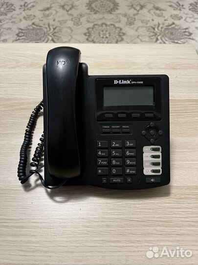 Телефон IP D-Link DPH-150S/F5B, черный