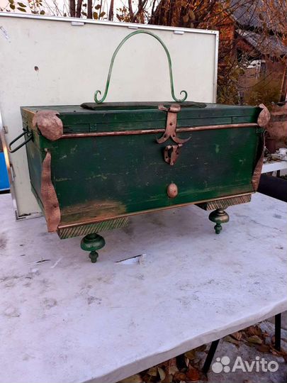 Антикварная Мебель. Сундук - Кабриоль старин.с чек