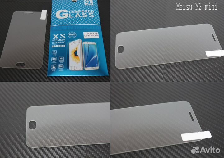 Meizu защитные стёкла (модели в описании)