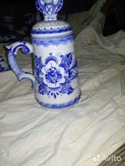 Фарфоровая посуда Гжель