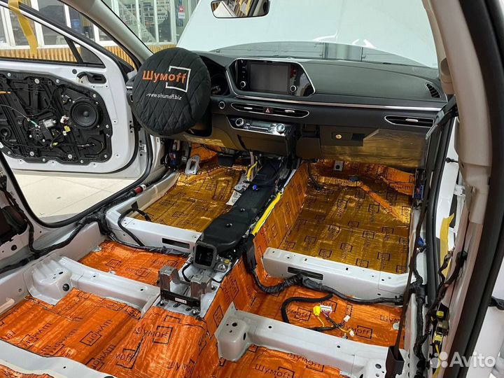 Шумоизоляция авто высококачественными материалами