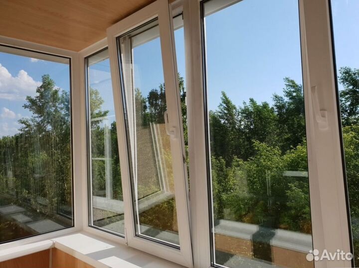 Остекление балконов