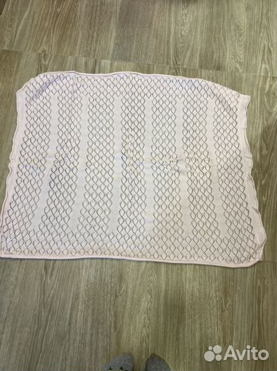 Плед детский вязаный