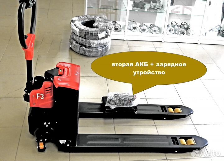 Электророхля, электротележка 1,5 тн