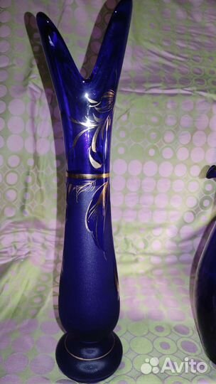 Вазы СССР kobalt