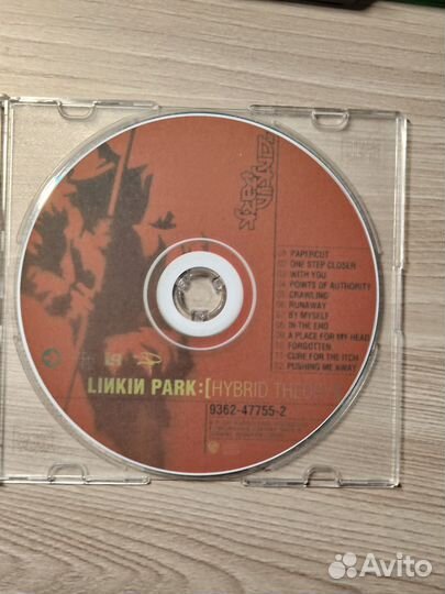 Диск Linkin park- hybrid theory CD