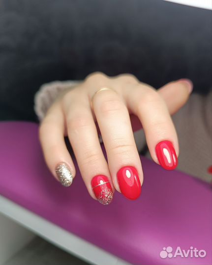 Маникюр, гель лак, наращивание ногтей, педикюр