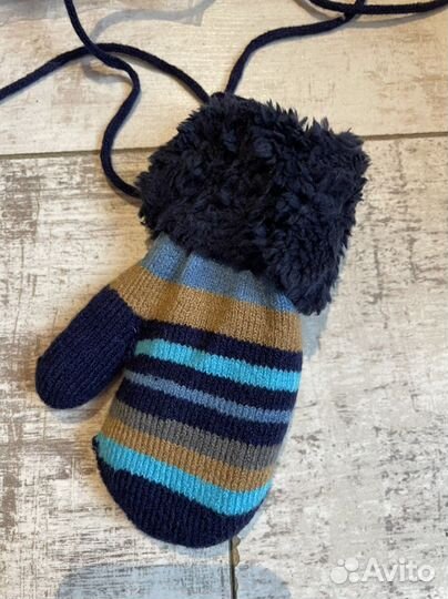 Варежки зимние детские