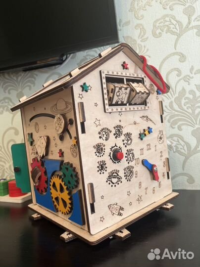 Развивающие деревянные игрушки пакетом