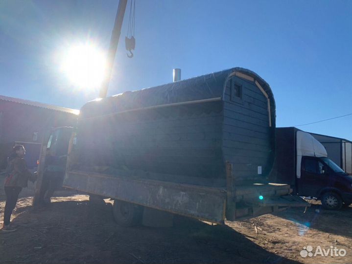 Баня бочка с доставкой