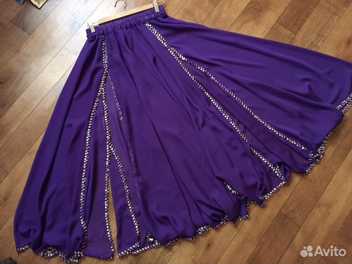 Костюм для восточных танцев ручная работа и платки