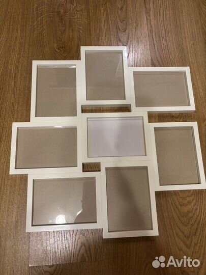 Рамка для фотографий IKEA белая (8 фото)