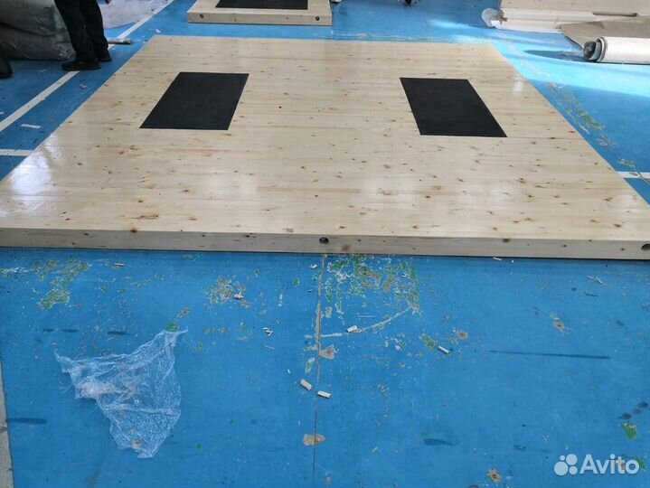 Помост тяжелоатлетический 2.5х2.5х0.1 м, DNN