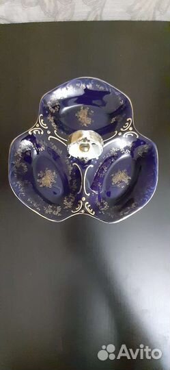 Конфетница original cobalt Чехия