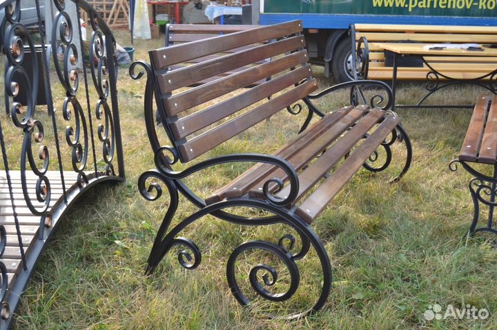 Кованые Скамейки(можно по безналу)